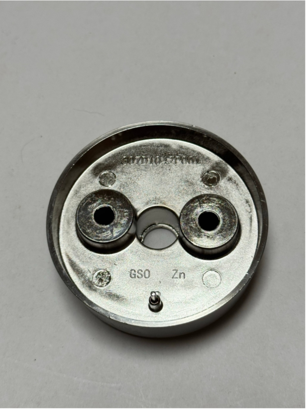 GE General Electric Cafe Oven 307D1042P001 Brushed Stainless OEM Knob Bezel